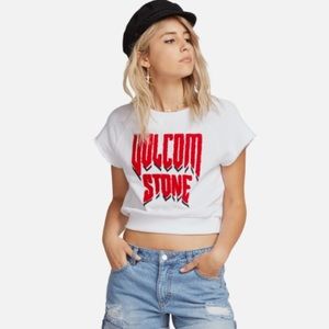 Volcom Stone- Drama Shift crew neck top